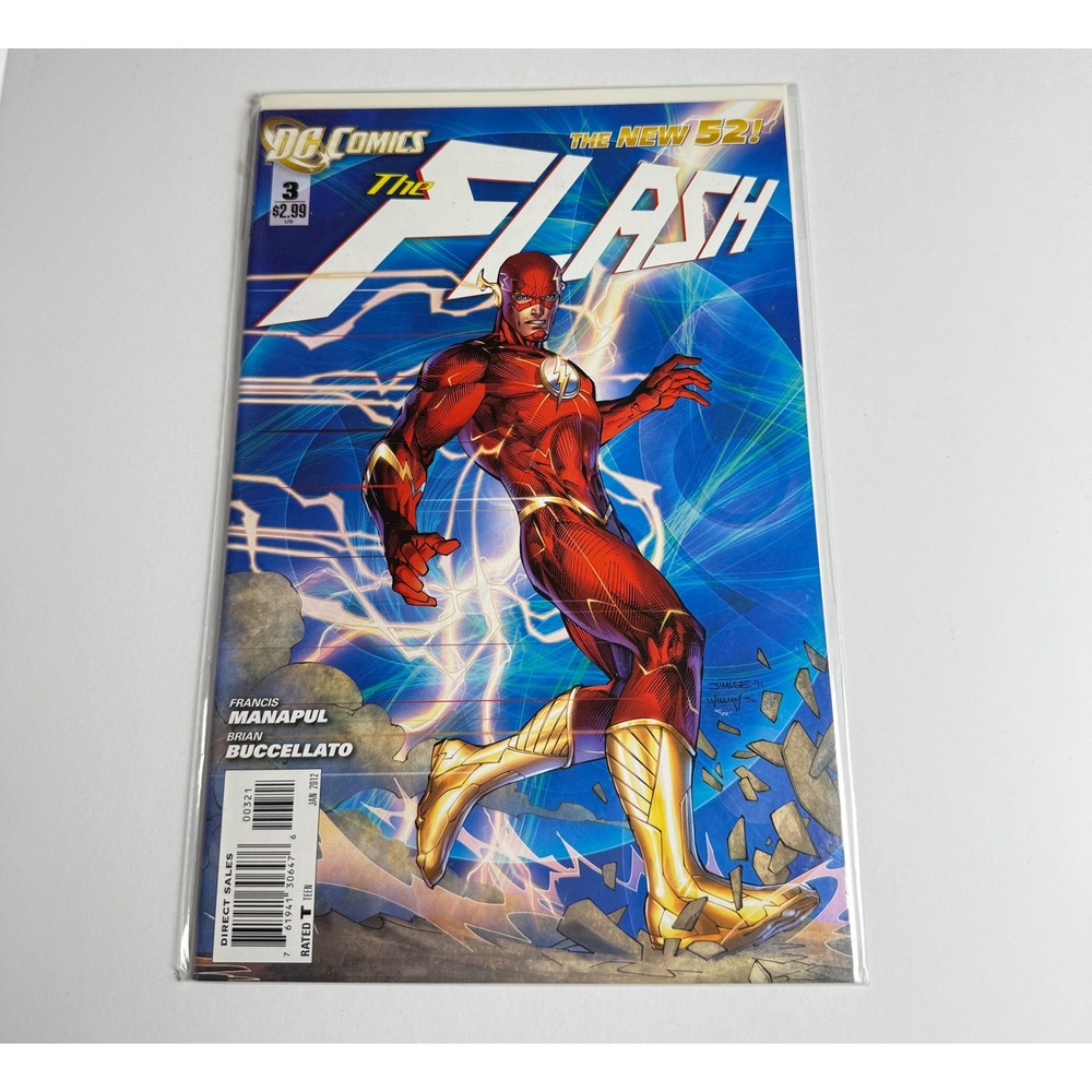 DC Comics The Flash 3 The New 52 Francis Manapul Brian Buccellato 2012 Jan Teen